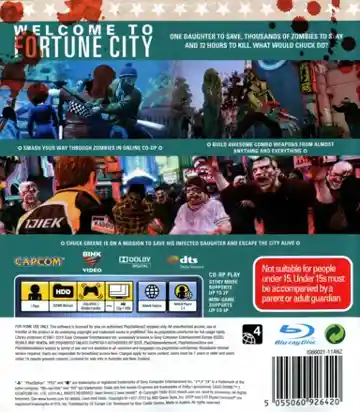 Dead Rising 2 (USA) (v1.02) (Disc) (Update) box cover back